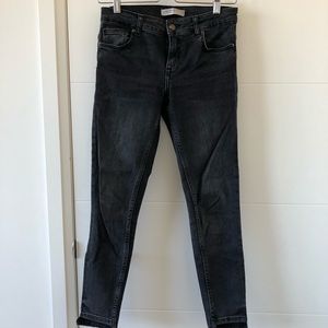Zara dark grey jeans